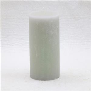 灰色無煙(yān)灰紋理(lǐ)柱狀蠟燭