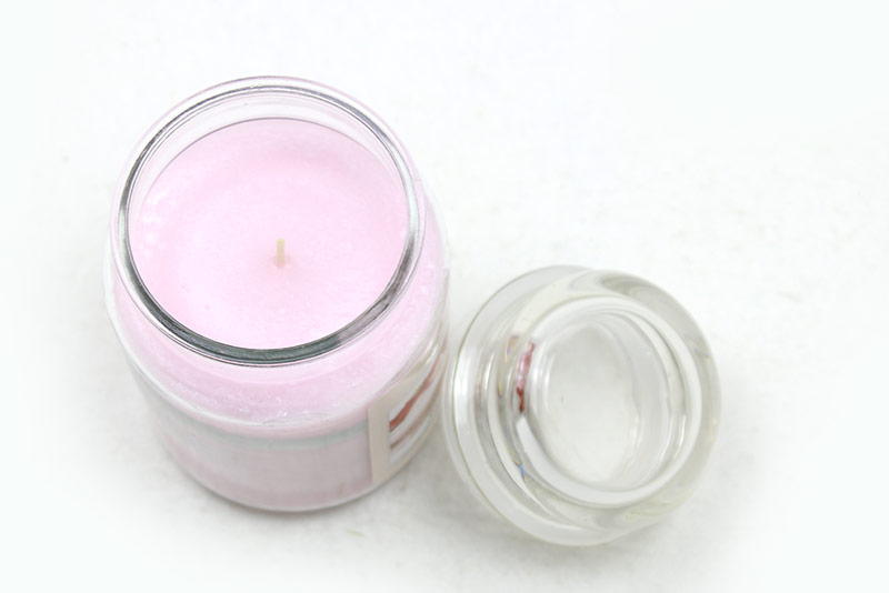 glass jar candle
